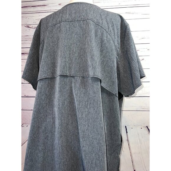 Carhartt Force Scrub Top Plus Size 3X Womens 3XL Nursing Shirt C12106 Gray‎ - Picture 2 of 12